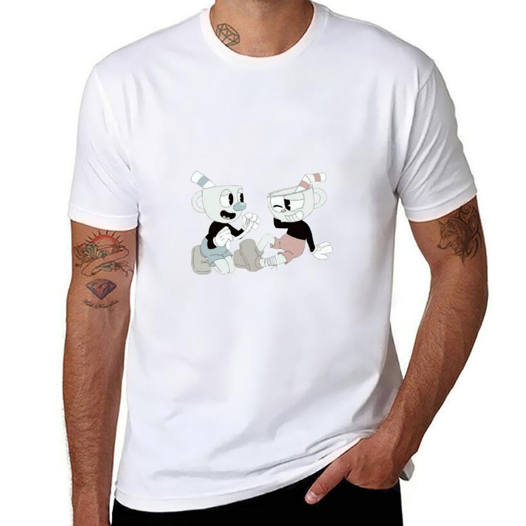 Cuphead And Mugunisex Tshirt Lightweight Sport Basic Tshirt