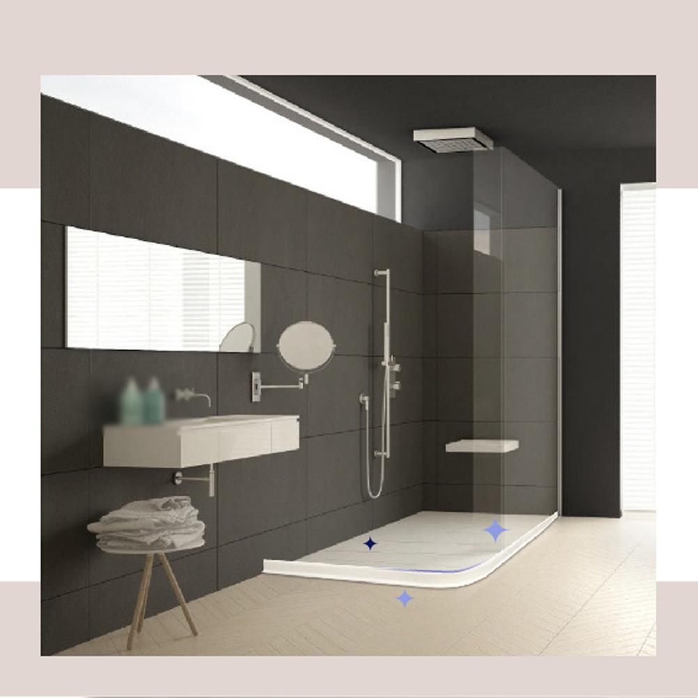 Самоклеящаяся водонепроницаемая пробка для ванной комнаты высотой 30 мм, силиконовая защита от затопления для сухого и влажного разделения