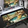 Mouse Pad Gamer Antislip Anime Deskmat Gaming PC Accessories Tablet Pad Large PPokemons Kawaii Mousepad Extended Keyboard Mat