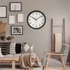 Simple Three-dimensional Digital Wall Clock Stylish Silent Punch-free Wall Mounted Clock for Study Bedroom Kitchen Sending