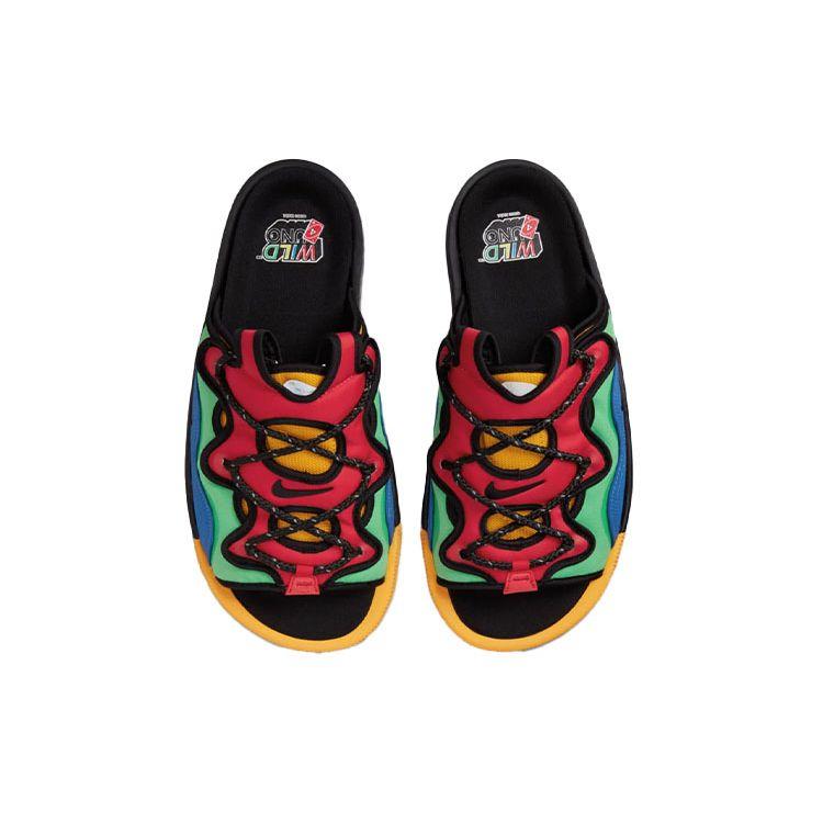 UNO x Nike Offline 2.0 Премиальные Слипоны Мужские Кроссовки Мультиколор Светло-Зеленый-Спаркл Университетский Красный Игровой Синий DN5079-300