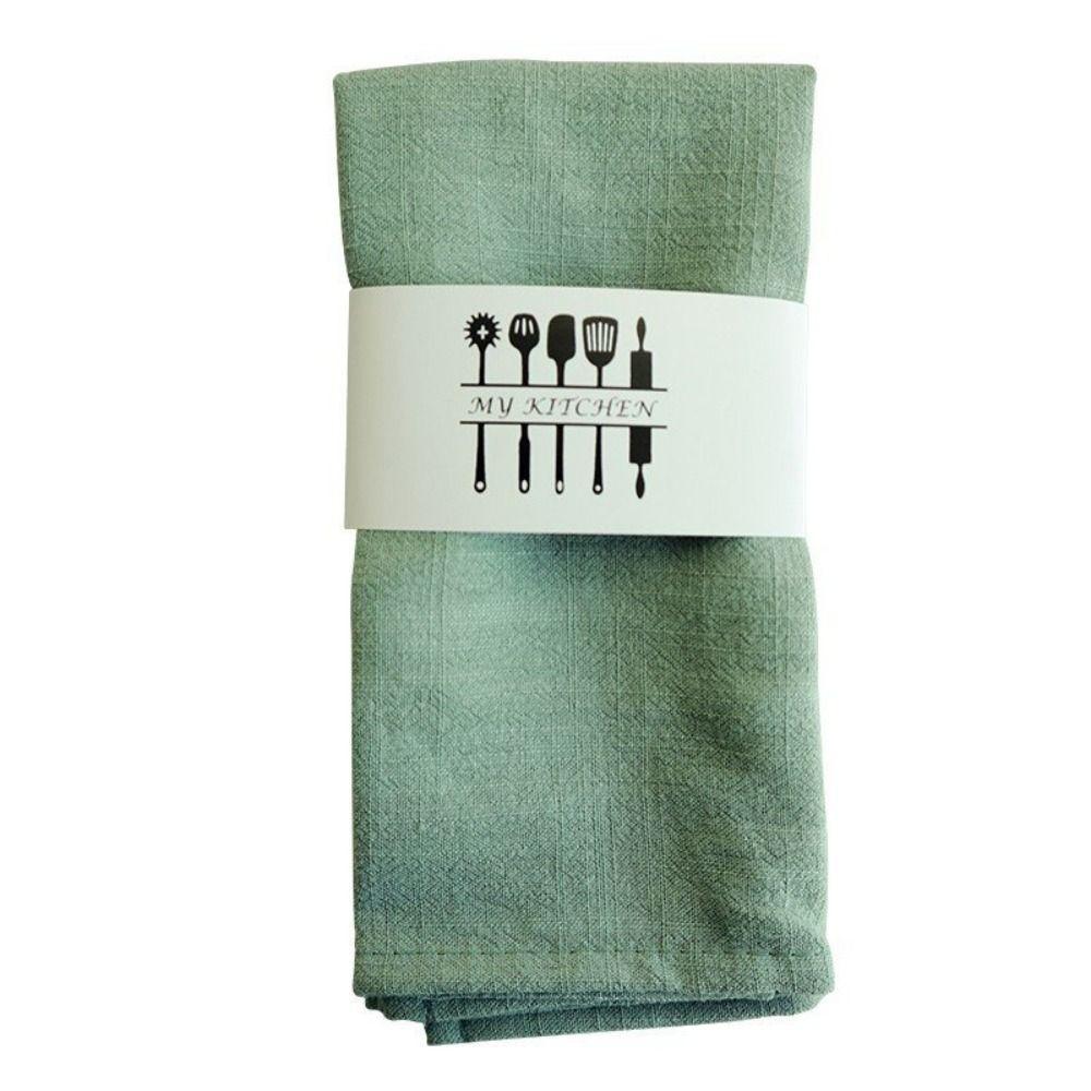 Reusable Cotton Linen Napkin Soft Placemat Party Supply Dinner Cloth  Banquet