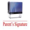Подпись родителей, самостоятельная чернильная резиновая печать Samll Black Ink Teachers Stock Stamp Colop