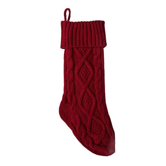 Christmas Stockings 20 Inch Large Cable Knit Stockings Fireplace Hanging Goodie Bags for Xmas Tree Holiday Home Decor