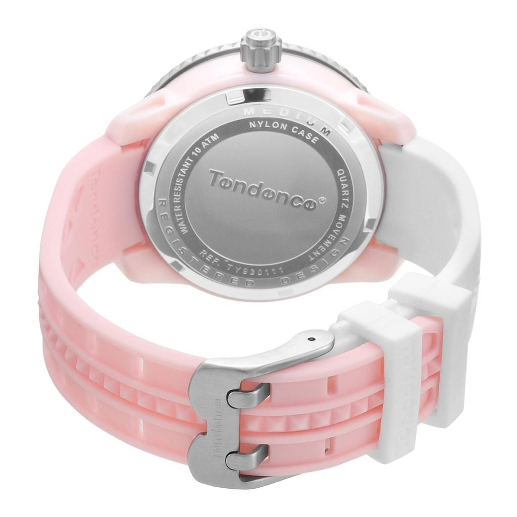 Часы CRAZY Medium Pink Dial Stainless Steel Mineral Glass Quartz 42MM Watch TY930111 White [Tendence] Женские [Товар]