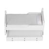 1:12 Miniature Dollhouse Birch Bed Mini Furniture Doll House Decoration AccessoriesWhite
