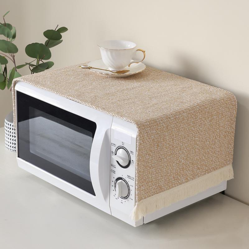 Universal Microwave Oven Dust Cover Cloth Mat - New Model Household Appliance Protector