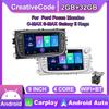 2 DIN Carplay Auto Radio Android Car Multimedia Video Player For Ford Focus Mondeo C-MAX S-MAX Galaxy II Kuga 7" HD Screen Mirror Link GPS 2+32GB
