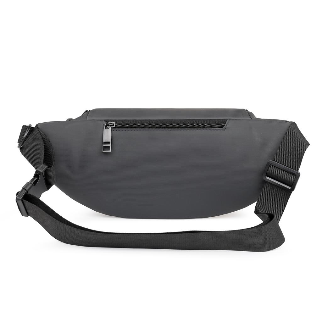 Мужская поясная сумка большой вместимости многослойная спортивная нагрудная сумка уличная водоотталкивающая сумка через плечо