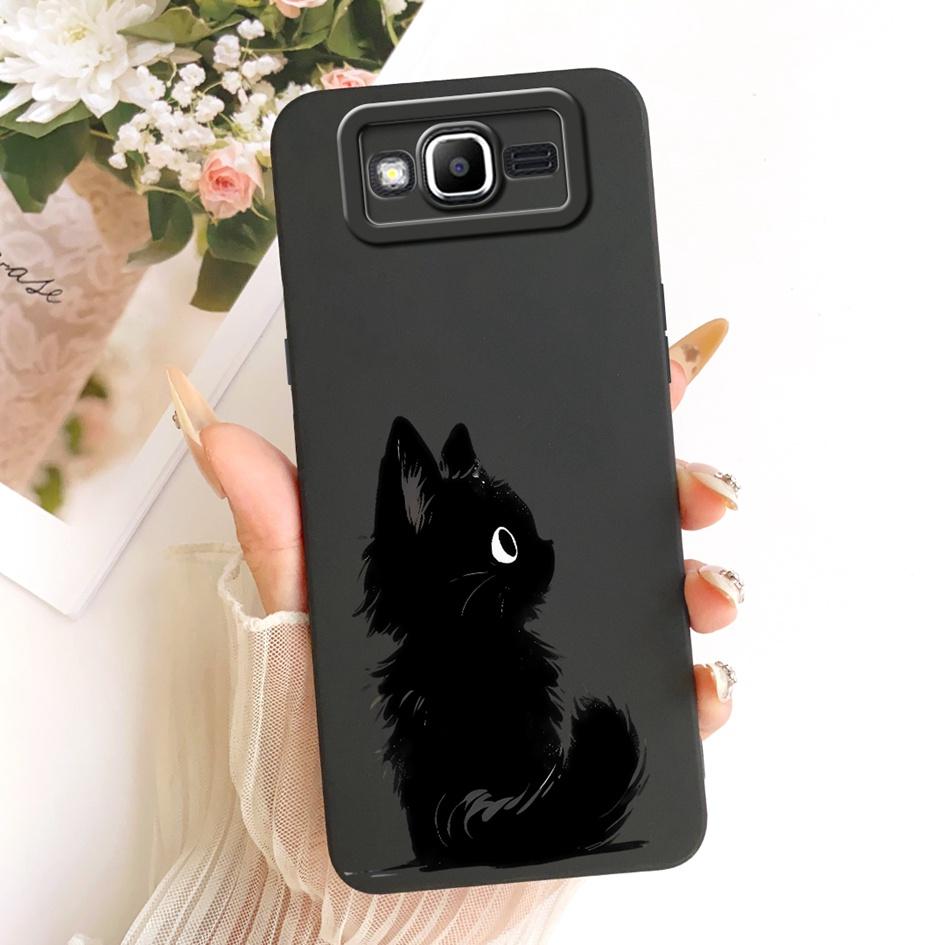 Чехол для Samsung Galaxy J2 Prime Милый Мультяшный Кот Ударопрочный Силиконовый Мягкий Чехол для Samsung J5 Prime On5 2016 G570 G570F Fundas