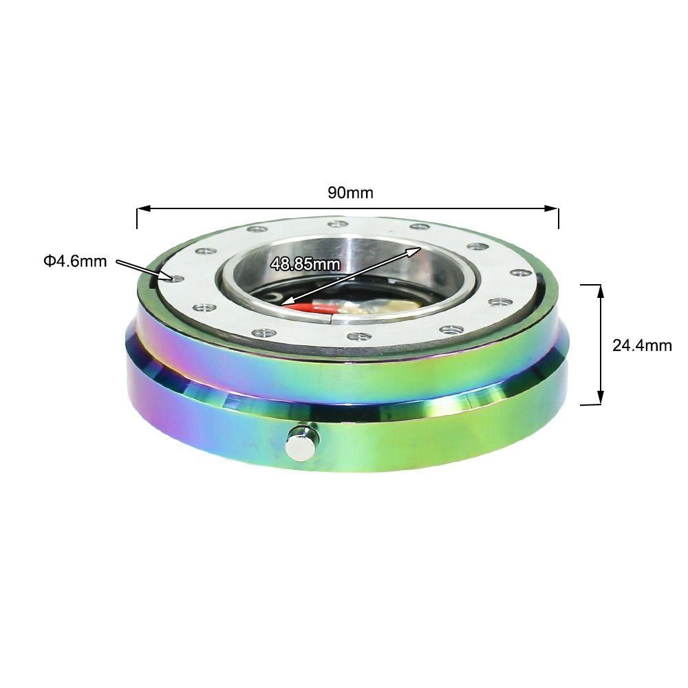 Адаптер для быстросъемной ступицы рулевого колеса с 6 отверстиями и комплектом для автомобиля