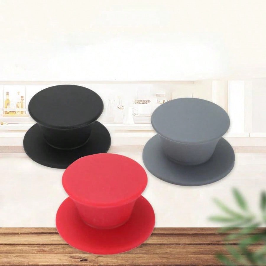 Силиконовая крышка для кастрюли универсальная сменная кухонная крышка для посуды ручки для крышки кастрюли кухонные принадлежности аксессуары ручка