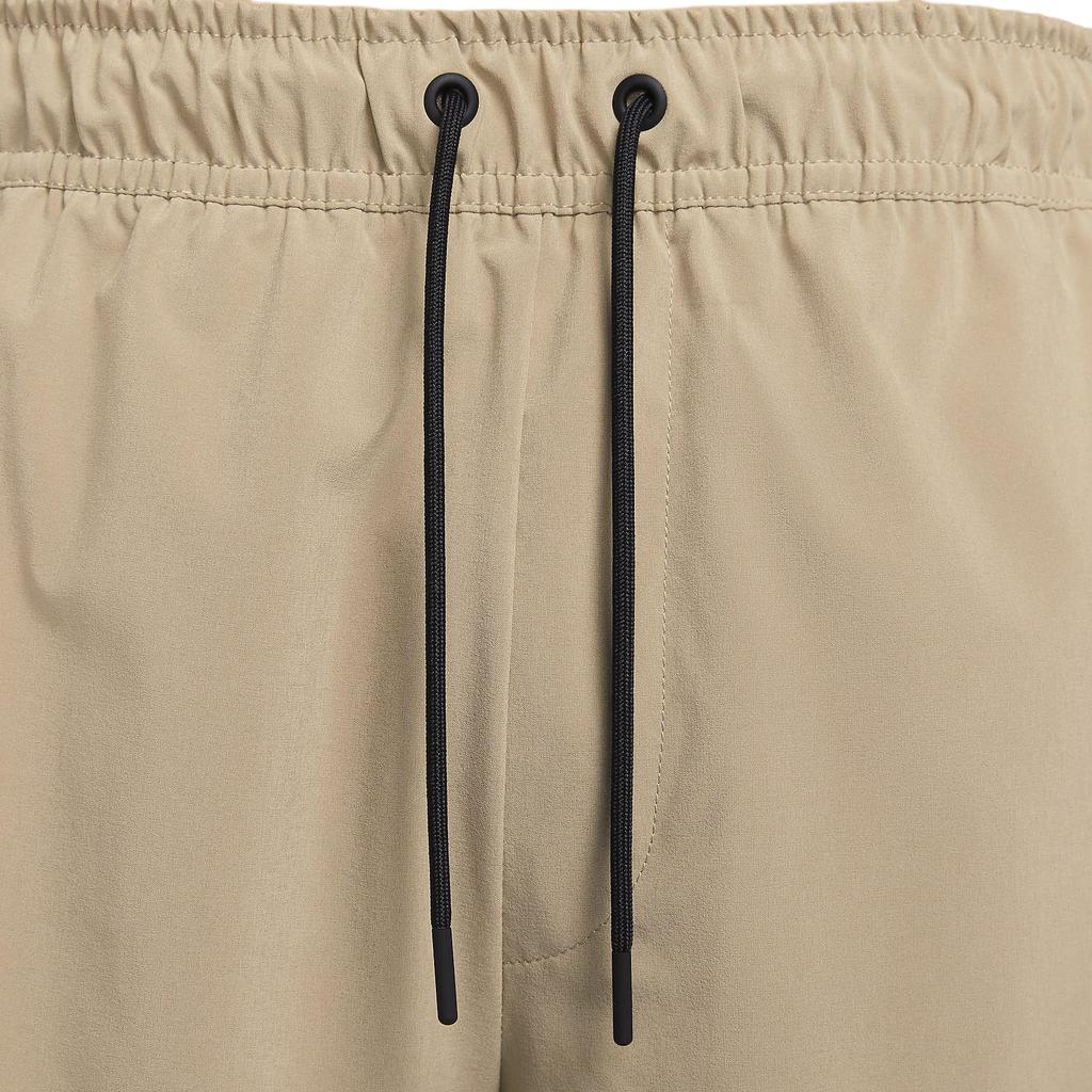 Nike Solid Color Training Straight-Leg Drawstring Mid-Waist Casual Shorts Men Bottoms Khaki DV9335-247