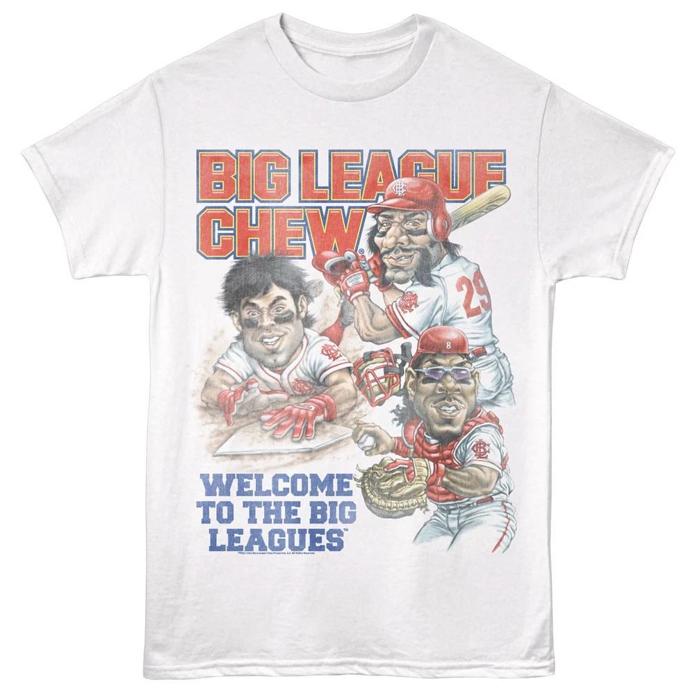 Жевательная резинка Big League Chew Мужская футболка «Добро пожаловать в Высшую лигу»