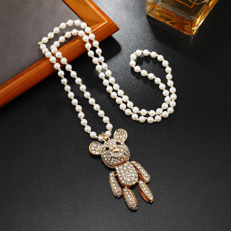 Длинное и изысканное колье, хрустальный кулон, цепочка для свитера, высококачественное и универсальное колье, простые и высококачественные аксессуары для цепочки для свитера.