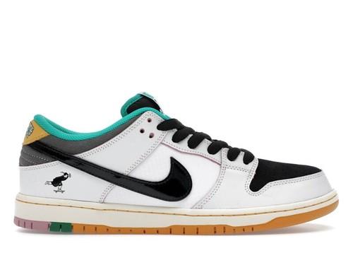 CSEF x Nike Dunk SB Low Белый Прозрачный Изумрудный HJ4132-100 Унисекс