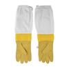 1 pair Extended Sleeves Bee Protective Gloves Faux Sheepskin Beekeepers Gloves  Beekeeper