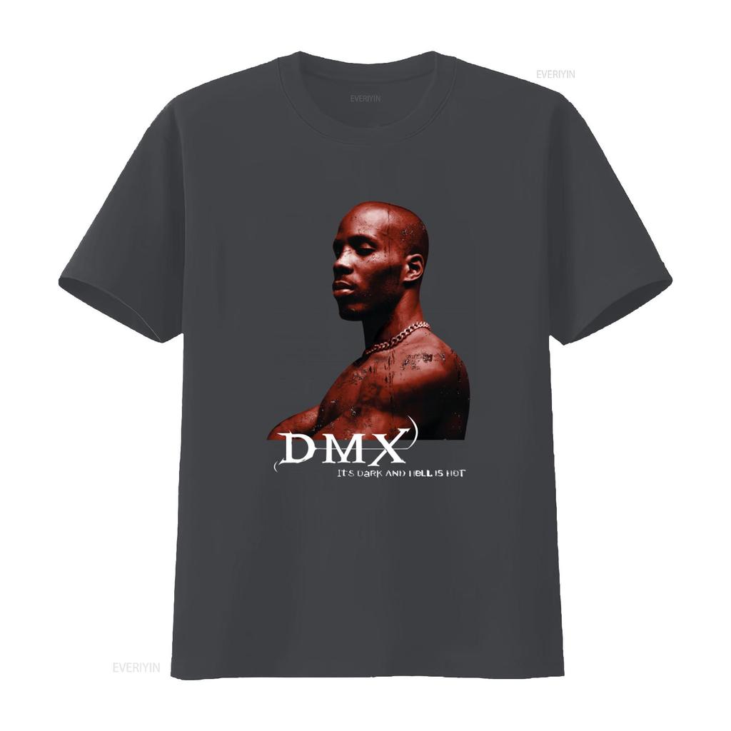 Dmx Its Dark And Hell Is Hot 20th Anniversary Tour 2019 Unisexs T Shirt Size S 5xl Vintage Washed Comfortable Unisex Slightly