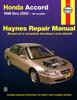 Книга Honda Accord (1998-2002) Haynes Repair Manual (USA)