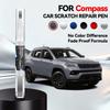 Для Jeep Compass Автомобильный ремонтный маркер для краски Подкраска Удаление царапин Сделай сам Автоаксессуары Белый 296 Черный 848 Красный JRM Серебристо-синий SB8