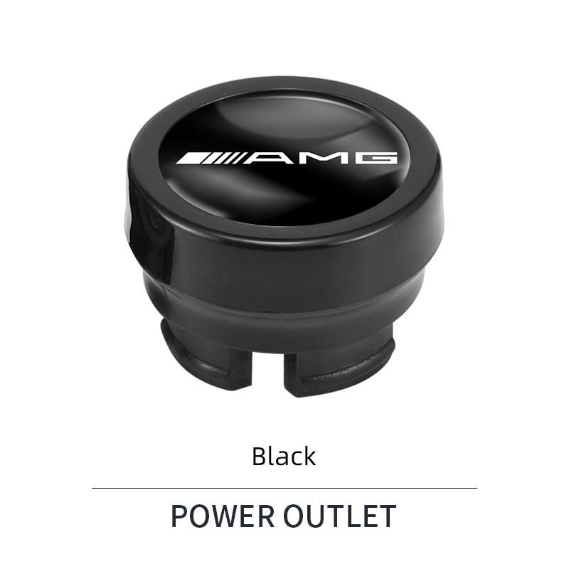 Car Cigarette Lighter Dust Cap Auto Accessories For Mercedes Benz AMG W203 W205 W206 W211 W220 W212 W201 W210 W108 W168 W176 GLC BC2