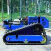 European Spot Rubber Widened Track Remote Control Lawn Mower RC LAWN MOWER Wetland Mud Passage Lawn Mower
