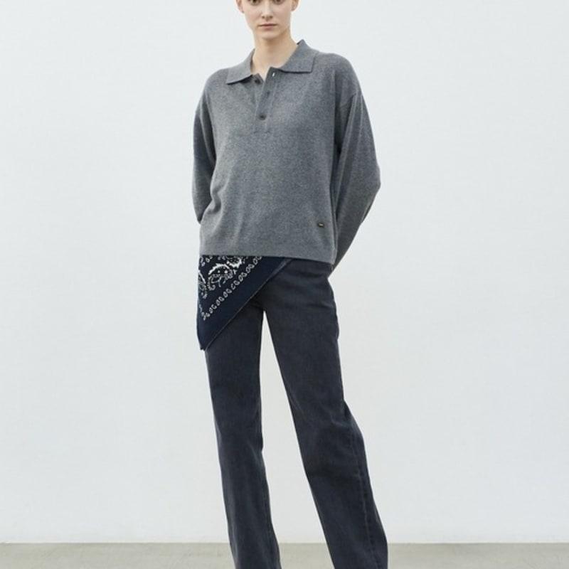 diaalto TIGNES KNIT SCARF_NAVY