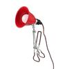 Dulton Aluminum Clip Lamp S Red A Clip Lamp with a Distinct For and Body Length Diameter Cord Length Weight Personality. Outlets, Photography, Work.