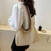 Summer Popular Women's Handheld Woven Bags, Fashionable Shoulder Bags, Seaside Travel Beach Straw Bags
