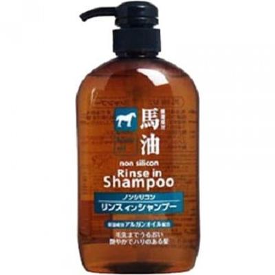 Tk Corporation Лошадиное масло, ополаскиватель в шампуне 600 мл [Rinse In Shampoo]