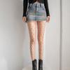 Star Accents Fishnet Pantyhose Sheer Mesh Stockings Sexy Party Hosiery  Party Wear