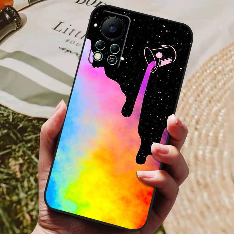 Чехол для телефона Infinix HOT 11S NFC Чехлы X6812B Мягкий силиконовый чехол для Infinix Hot11s 11 s NFC Модный чехол 6,78 дюйма Coques