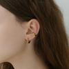 NORMALLEE [Silver 925] Water Drop Ear Cuff