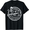 Funny Gen-X Raised On Hose Water And Neglect Humor T-Shirt