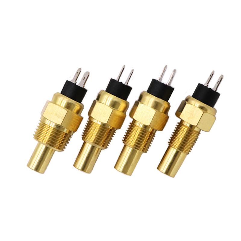Short M16*1.5 1/2 21mm 3/8 17mm NPT M14*1.5 Diesel Engine Water Temperature Sensor for VDO 98 ± 3 ℃ Alarm Universal Generator