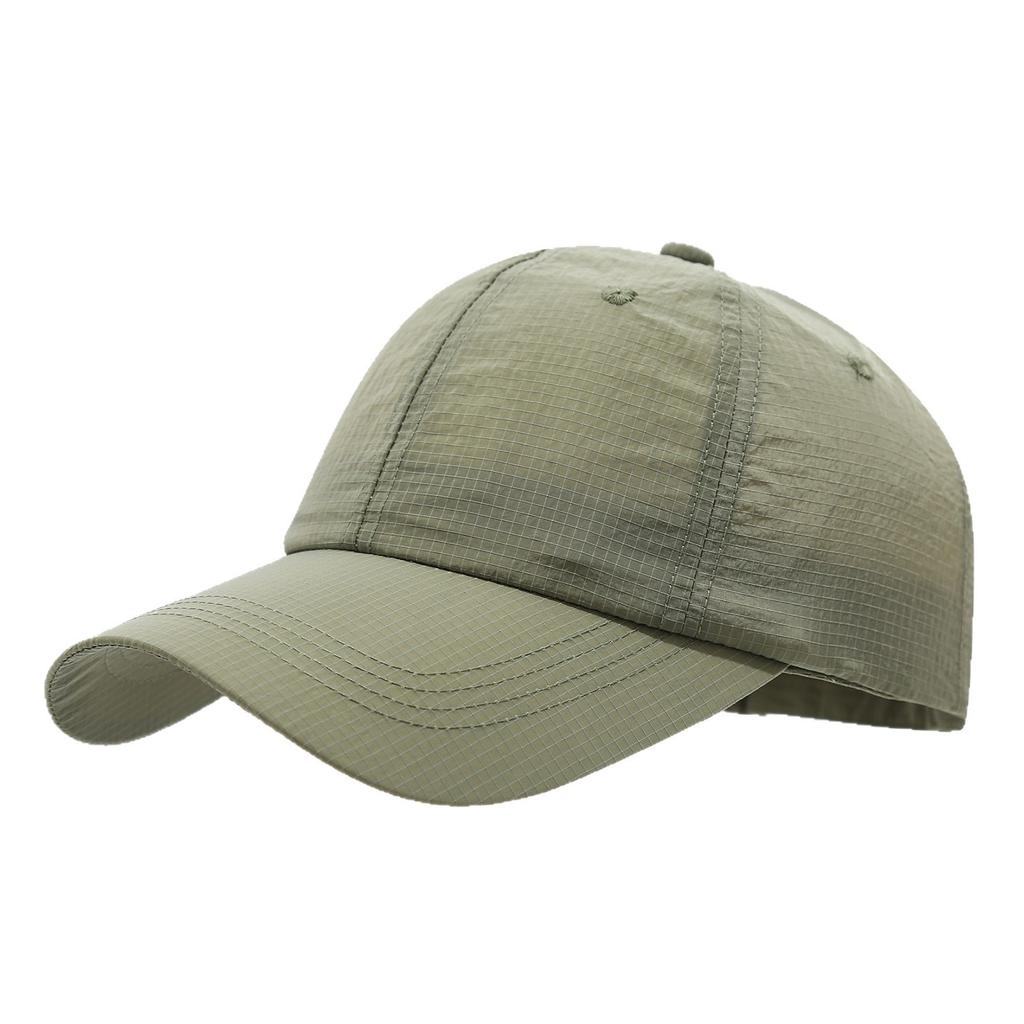 Fashion Hat ins new spring and summer outdoor sports leisure light and breathable waterproof solid color baseball cap plain baseball cap tide