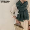 Autumn and Winter Cotton and Linen Women's Scarves Solid Color Shawls Travel Sun Protection Scarves