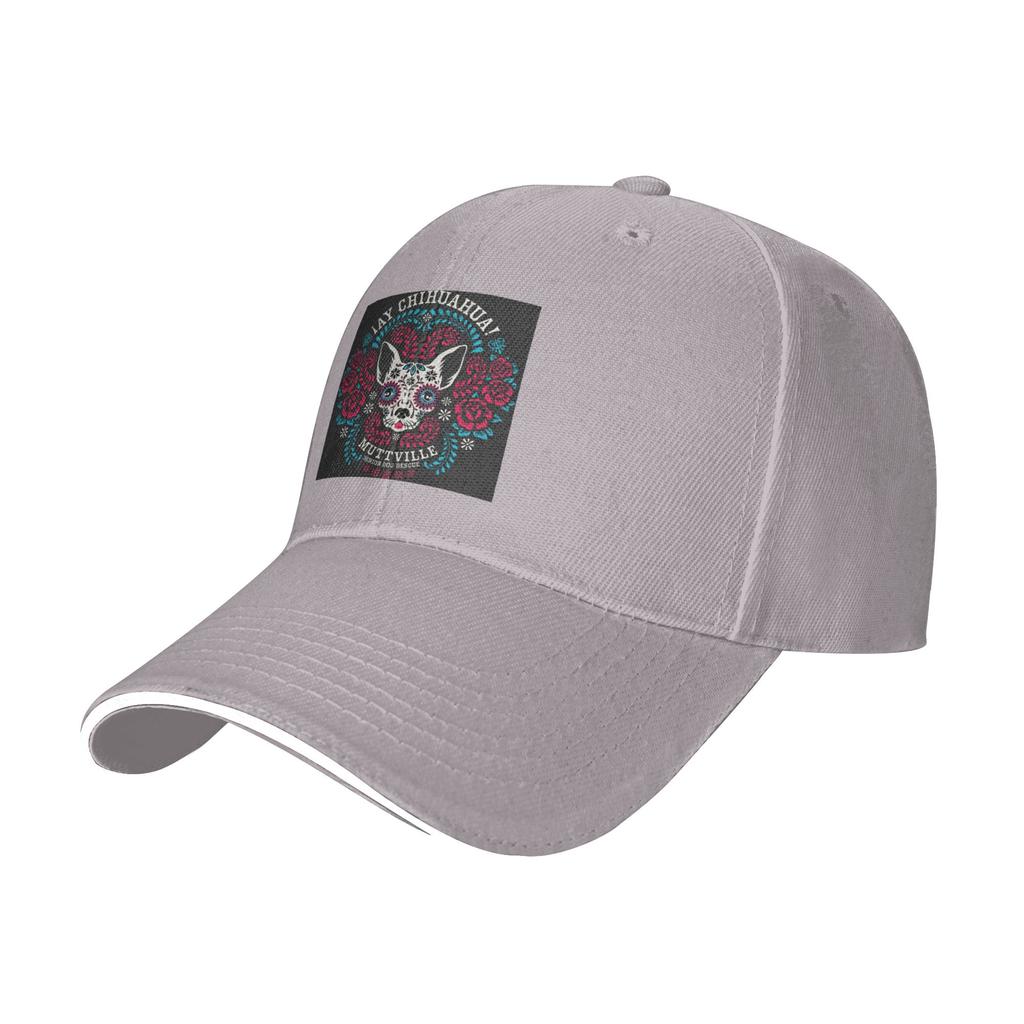Day of the Dead Dog Print Cap Casual Baseball Caps Adjustable Hat Hip Hop Summer Unisex Baseball Hats Customizable