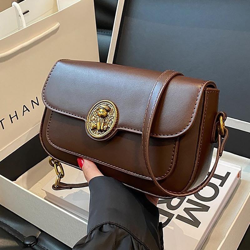 2024 Новая маленькая нишевая сумка под мышками, простая и модная сумка-багет, высококачественная ретро-сумка через плечо на одно плечо