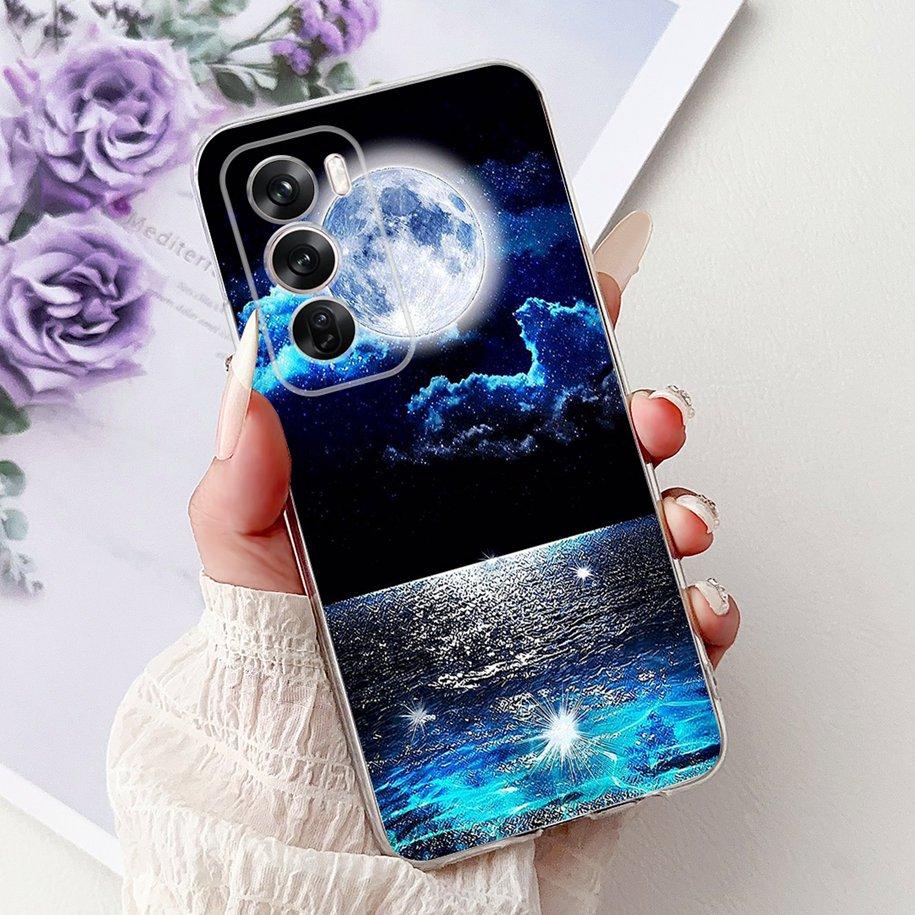 For OPPO Reno12 Pro 5G Case CPH2629 Cover Transparent Silicone Fashion Butterfly Soft Case For Reno 12 CPH2625 Reno 12Pro Fundas
