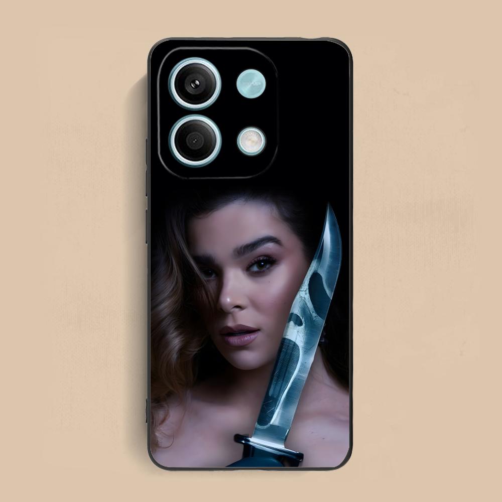 Матовый чехол из ТПУ для мобильного телефона Hailee Steinfeld для Xiaomi Redmi 15 14 13 12 A5 3 2 1 C Plus 4G 5G Цветная печать