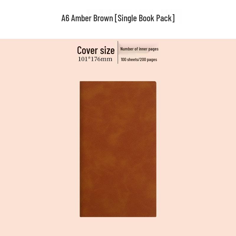 Custom Logo Notebook Gift Set: A5 Notebook, A6 Soft Cover Student Journal, Simple Business Diary