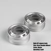 1 Pair Metal Front/rear Hub Wheel Spindle Head Brake Drum for 1/14 Tamiya RC Truck For scania 770S For man