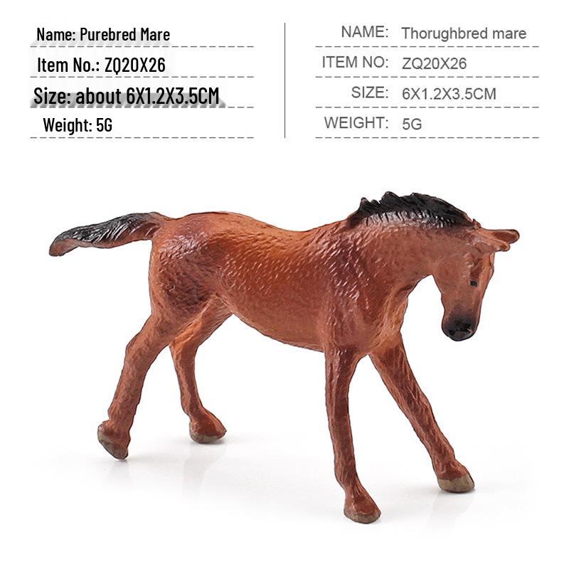 Набор миниатюрных моделей сельскохозяйственных животных для трансграничной торговли: Куры, Утки, Гуси, Коровы и другие