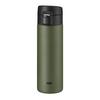 TIGER Water Bottle 480ml Mug Bottle One Touch Lightweight Stainless Steel Bottle Vacuum Insulated Thermal Insulation Green MKA-K048GK