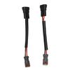 2pcs DT Female To H11 Male Conversion Wire Harness Adapter Waterproof for LED Work Lamp Light Bar