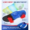 NEUPU 240+lbs Heavy Duty High Arch Support Orthotic Insoles for Plantar Fasciitis Pain Relief - For Men  Women  Work Boots  Shoes