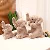 Realistic Plush Elephant Toy Cute Stuffed Animal Companion Ideal For Children Decoration And