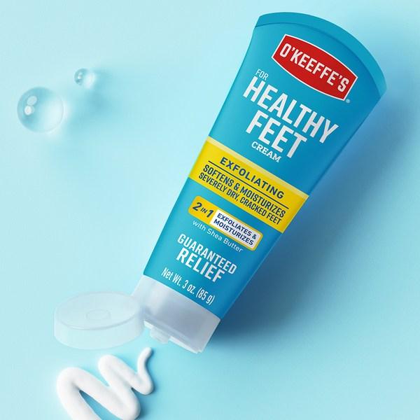 O'Keeps Healthy Fit Отшелушивающий крем для ног 85г, 1 упаковка, 1 шт.