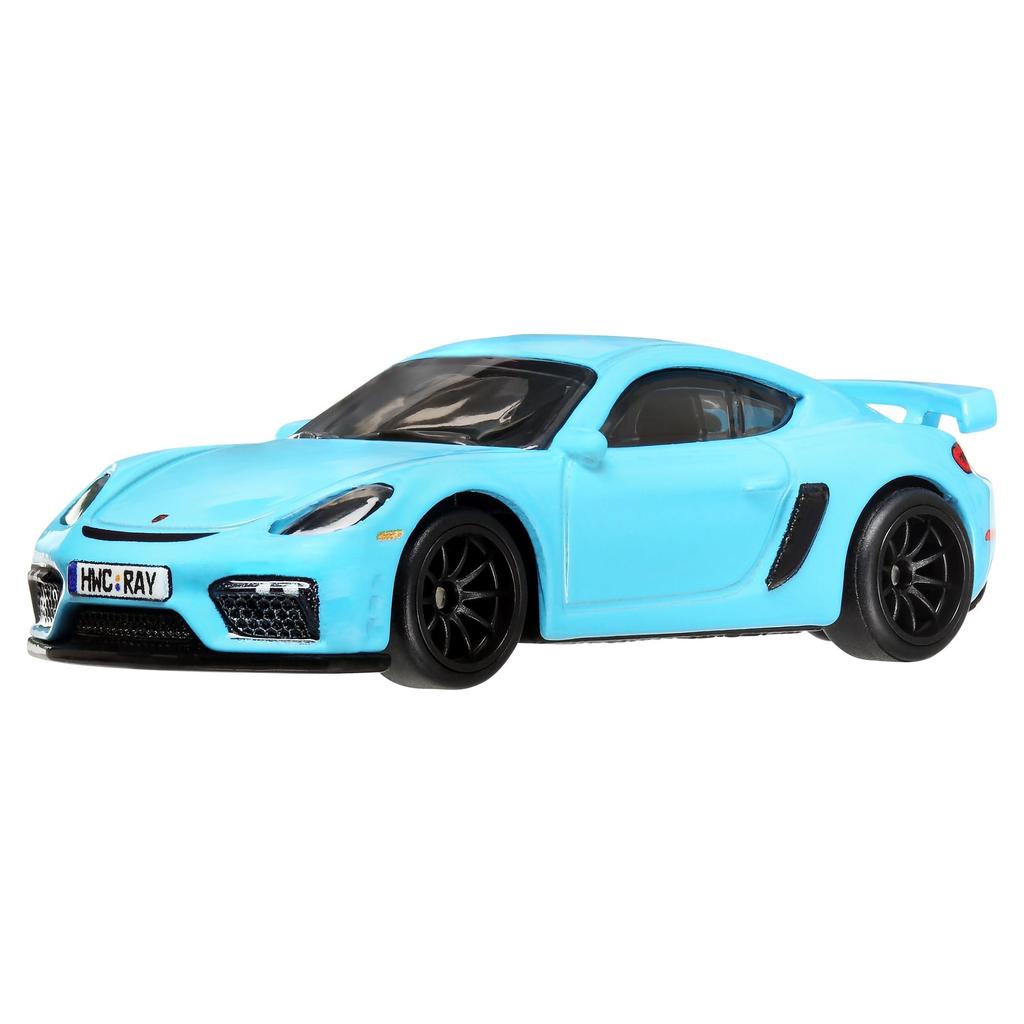 Hot Wheels Boulevard Porsche 718 Cayman GT4 3 и HRT71 [Литой автомобиль] [Возраст +]